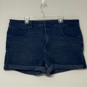 Classic Black Jean Shorts for Women